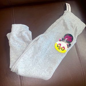 Girls 5/6 Heather Gray Jogger Pant